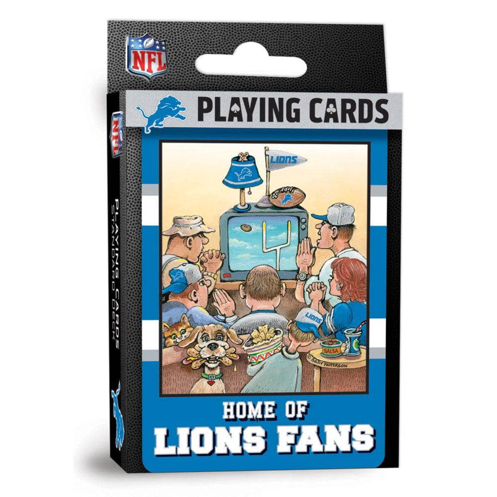 Detroit Lions Fan Deck Playing Cards - 54 Card Deck (ONLINE ORDER ONLY)