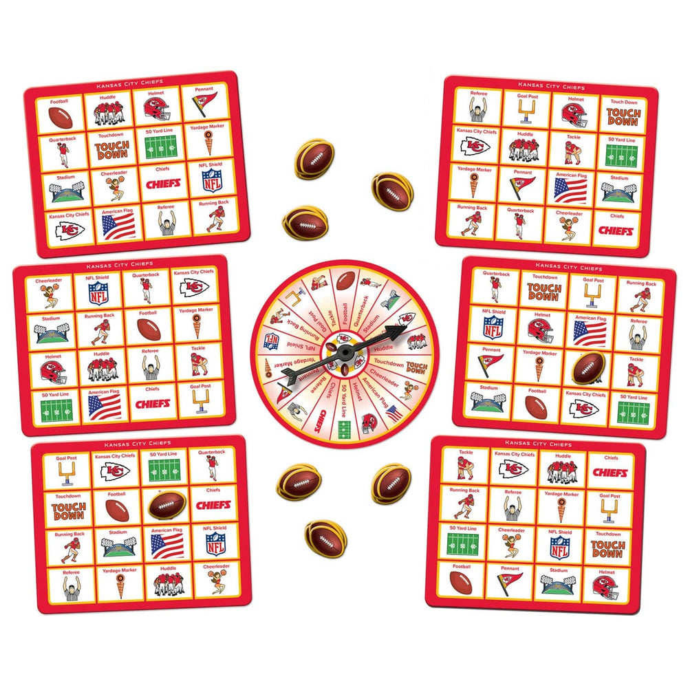 Kansas City Chiefs Bingo Game (ONLINE ORDER ONLY)