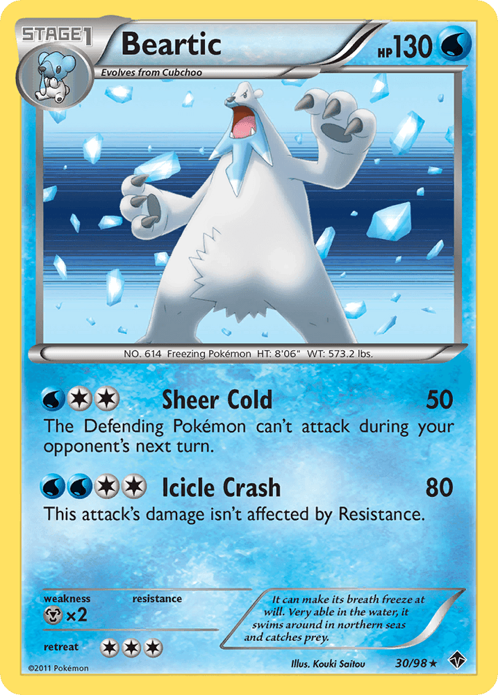 Beartic (30/98) [Black & White: Emerging Powers] (Online Only)