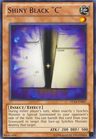 Shiny Black "C" (Purple) [DL14-EN007] Rare