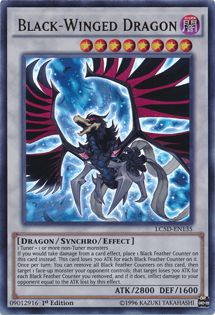 Black-Winged Dragon [LC5D-EN135] Ultra Rare (ONLINE ORDER ONLY)