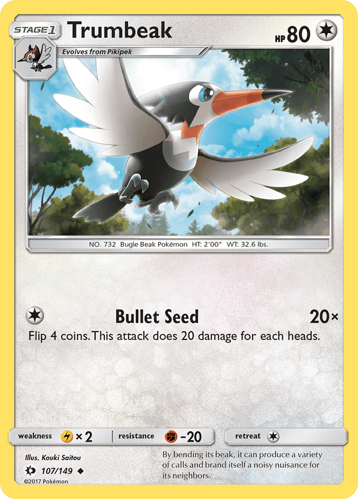 Trumbeak (107/149) [Sun & Moon: Base Set] (Online Only)