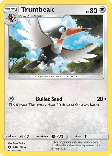 Trumbeak (107/149) [Sun & Moon: Base Set] (Online Only)