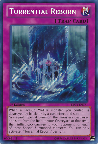 Torrential Reborn [LTGY-EN071] Secret Rare (ONLINE ORDER ONLY)