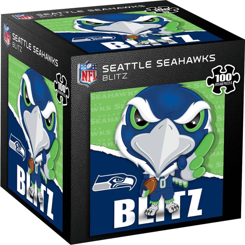 Blitz - Seattle Seahawks Mascot 100 Piece Jigsaw Puzzle (ONLINE ORDER ONLY)