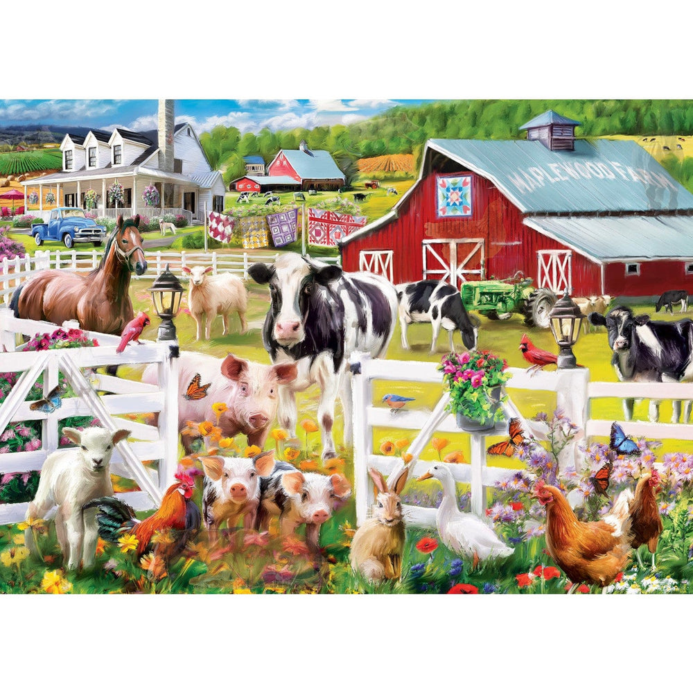Hidden Images - Maplewood Farm 500 Piece Jigsaw Puzzle