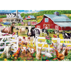 Hidden Images - Maplewood Farm 500 Piece Jigsaw Puzzle