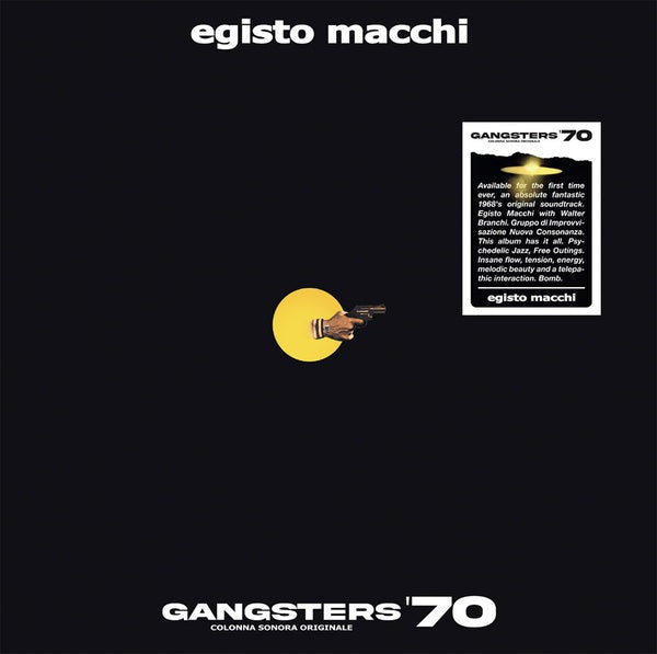 EGISTO MACCHI - Gangsters '70 [Vinyl] (ONLINE ORDER ONLY)