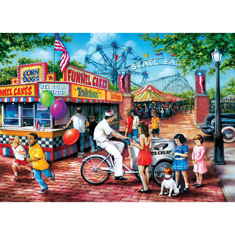 Childhood Dreams - Summer Carnival 1000 Piece Jigsaw Puzzle (ONLINE ORDER ONLY)