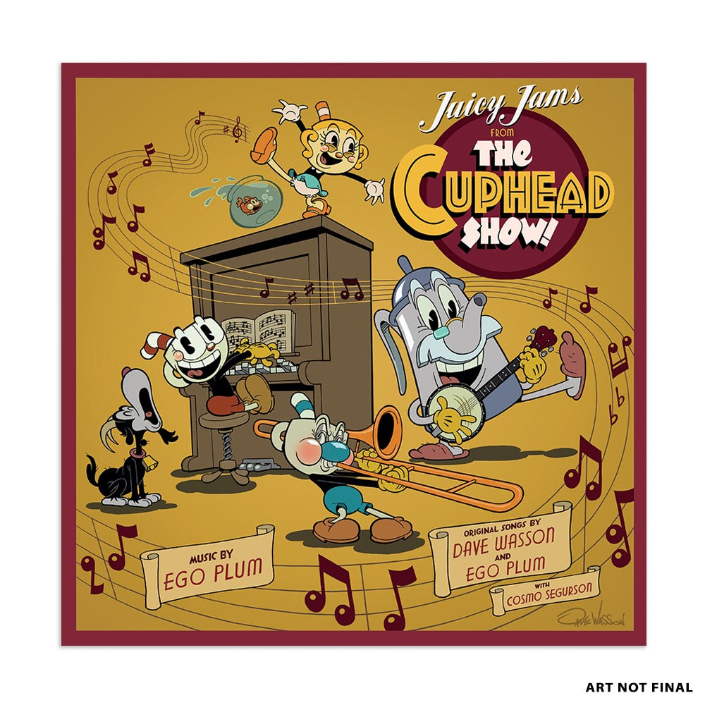 Ego Plum - The Cuphead Show! [Vinyl] (ONLINE ORDER ONLY)