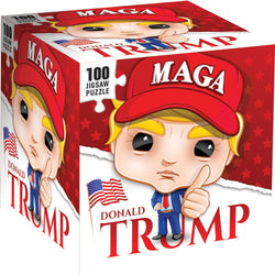Donald Trump 100 Piece Jigsaw Puzzle (ONLINE ORDER ONLY)