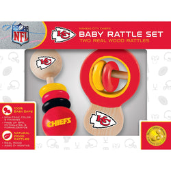 Kansas City Chiefs - Baby Rattles 2-Pack