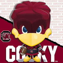 South Carolina Gamecocks - NCAA Mascot 100 Piece Jigsaw Puzzle (ONLINE ORDER ONLY)