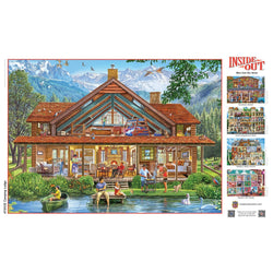 Inside Out - Camping Lodge 1000 Piece Jigsaw Puzzle (ONLINE ORDER ONLY)