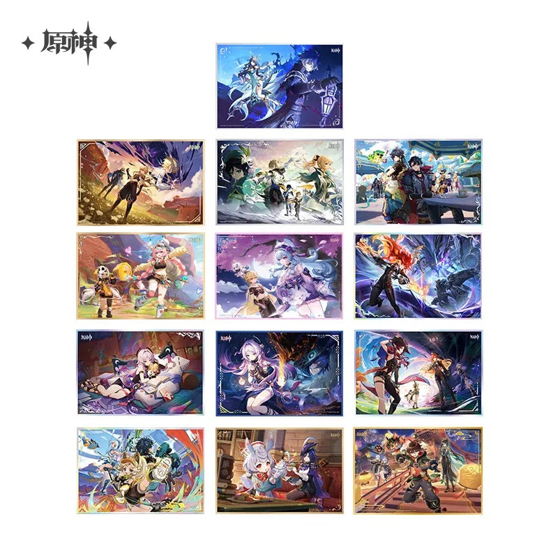 Genshin Impact Theme Series Acrylic Shikishi Cardboard (ONLINE ORDER ONLY)