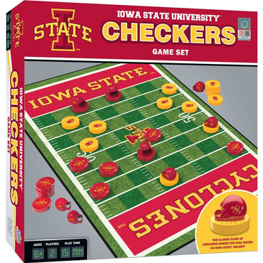 Iowa State Cyclones Checkers Board Game