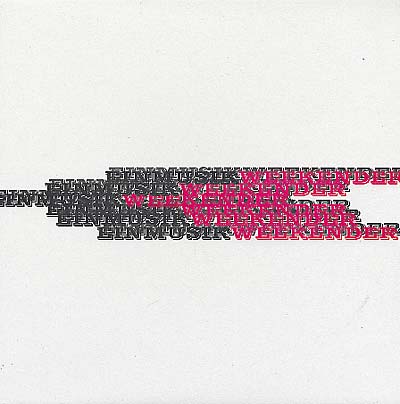 EINMUSIK - Weekender [Vinyl]