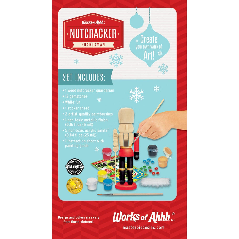 Holiday Craft Kit - Nutcracker Guard Wood Craft & Paint Kit (ONLINE ORDER ONLY)