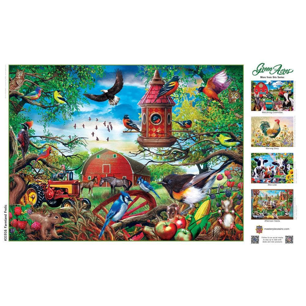 Green Acres - Farmland Frolic 300 Piece EZ Grip Jigsaw Puzzle (ONLINE ORDER ONLY)
