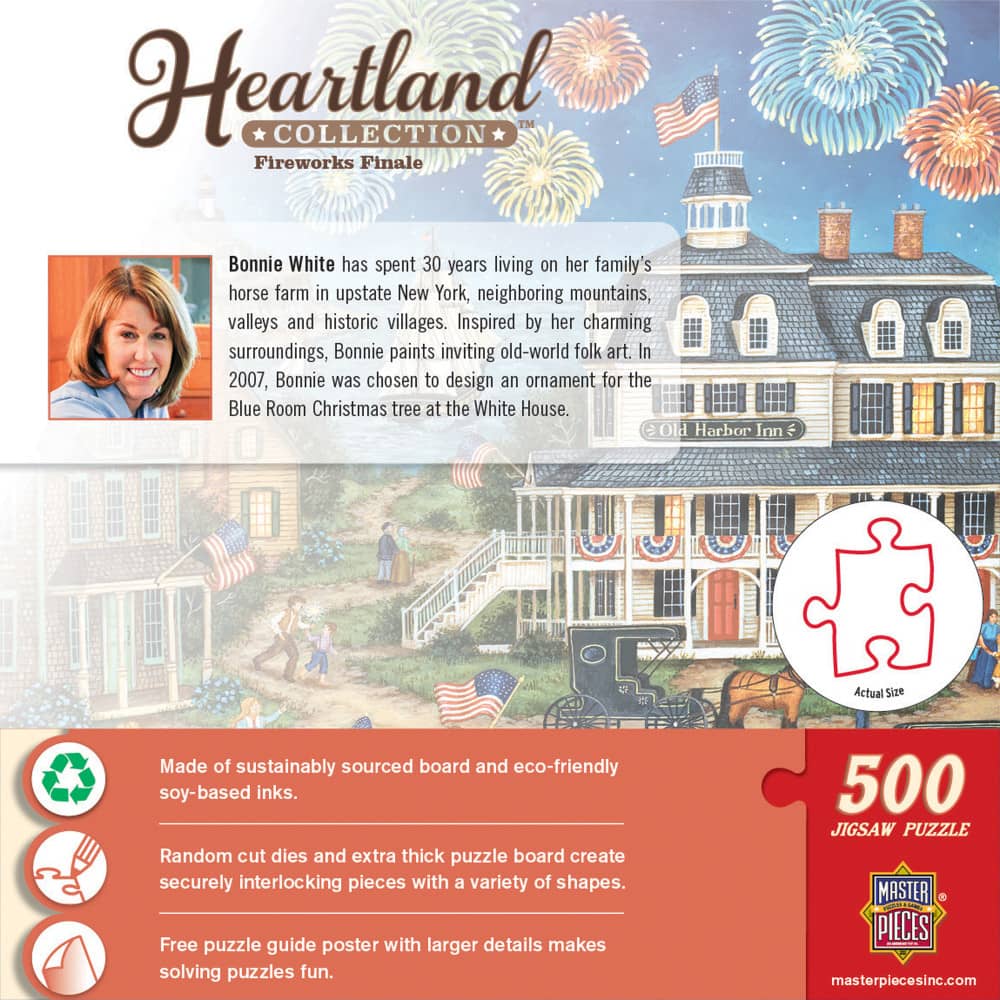 Heartland - Fireworks Finale 500 Piece Jigsaw Puzzle