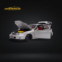 MOTORHELIX Honda Civic Type-R EK9 Nardo Grey With SW388 Wheels 1:18 (ONLINE ORDER ONLY)