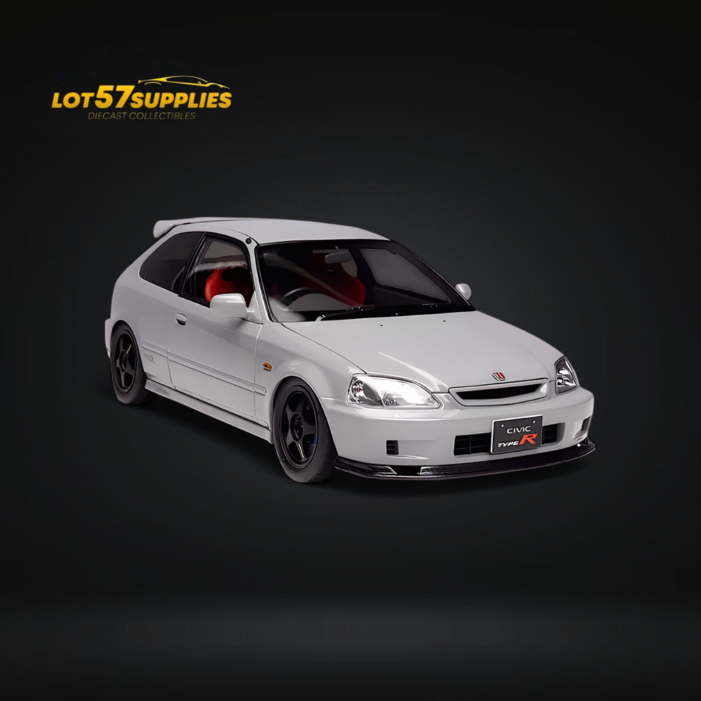 MOTORHELIX Honda Civic Type-R EK9 Nardo Grey With SW388 Wheels 1:18 (ONLINE ORDER ONLY)