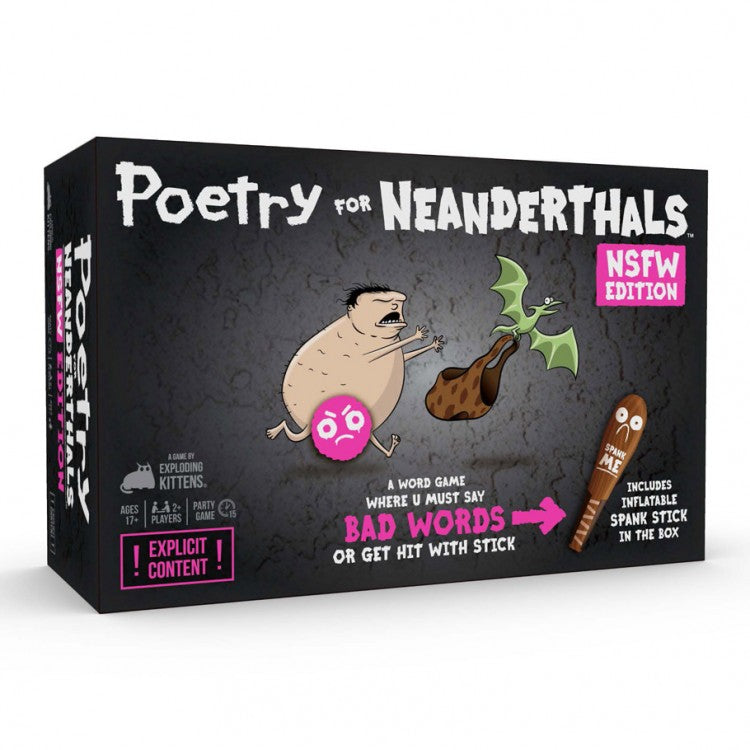 Poetry for Neanderthals: NSFW Edition (ONLINE ORDER ONLY)