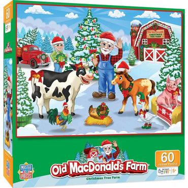 Old MacDonald's Farm - Christmas Tree Farm 60 Piece Jigsaw Puzzle (ONLINE ORDER ONLY)