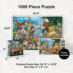 Realtree - Wilderness Watch 1000 Piece Jigsaw Puzzle