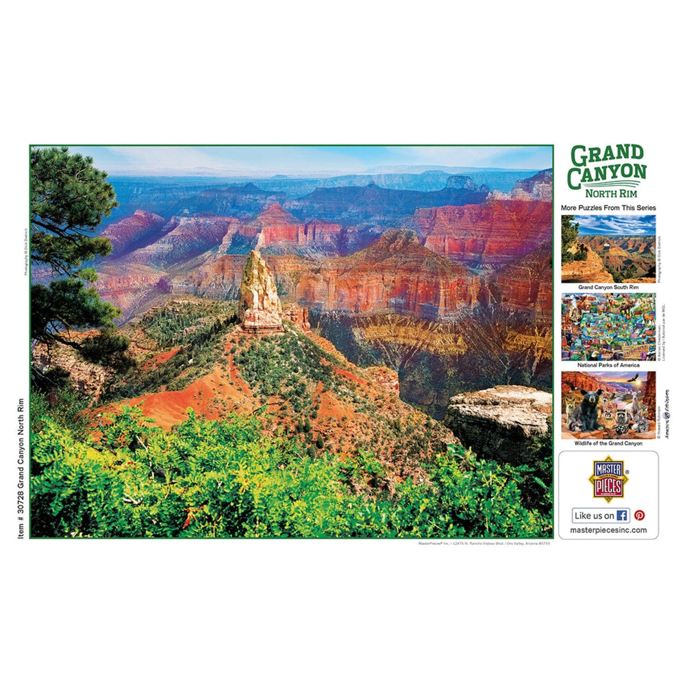 Grand Canyon North Rim 550 Piece Jigsaw Puzzle (ONLINE ORDER ONLY)