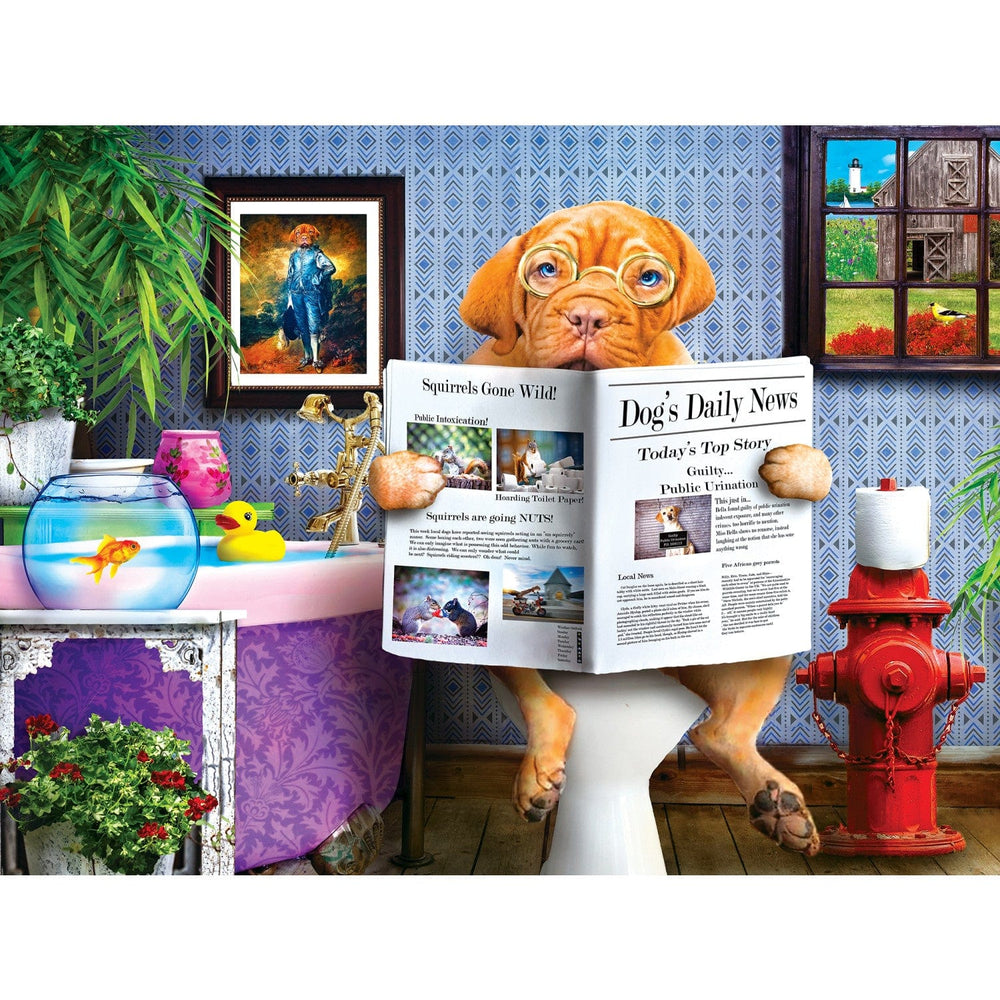 Wild & Whimsical - The Library 300 Piece EZ Grip Jigsaw Puzzle (ONLINE ORDER ONLY)