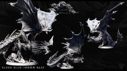 Elder Blue Dragon Miniature - Clash of the Primevals (ONLINE ORDER ONLY)