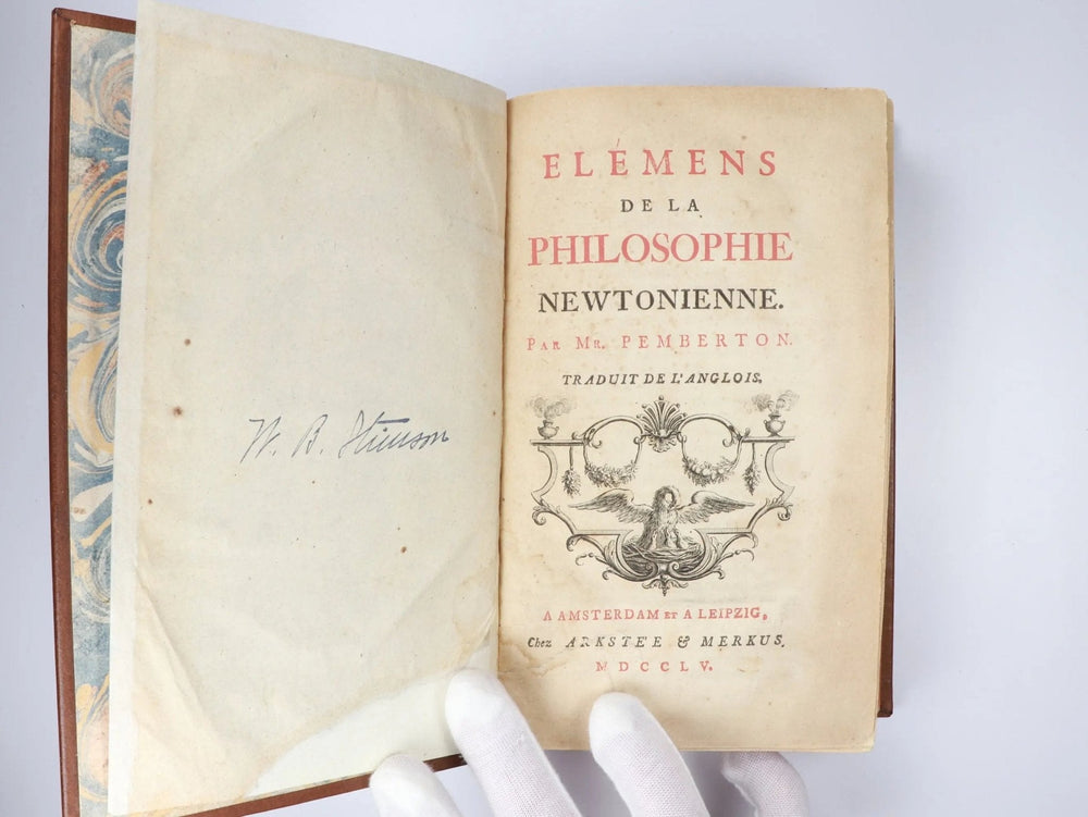 Elements of Newtonian Philosophy (French Translation) (ONLINE ORDER ONLY)