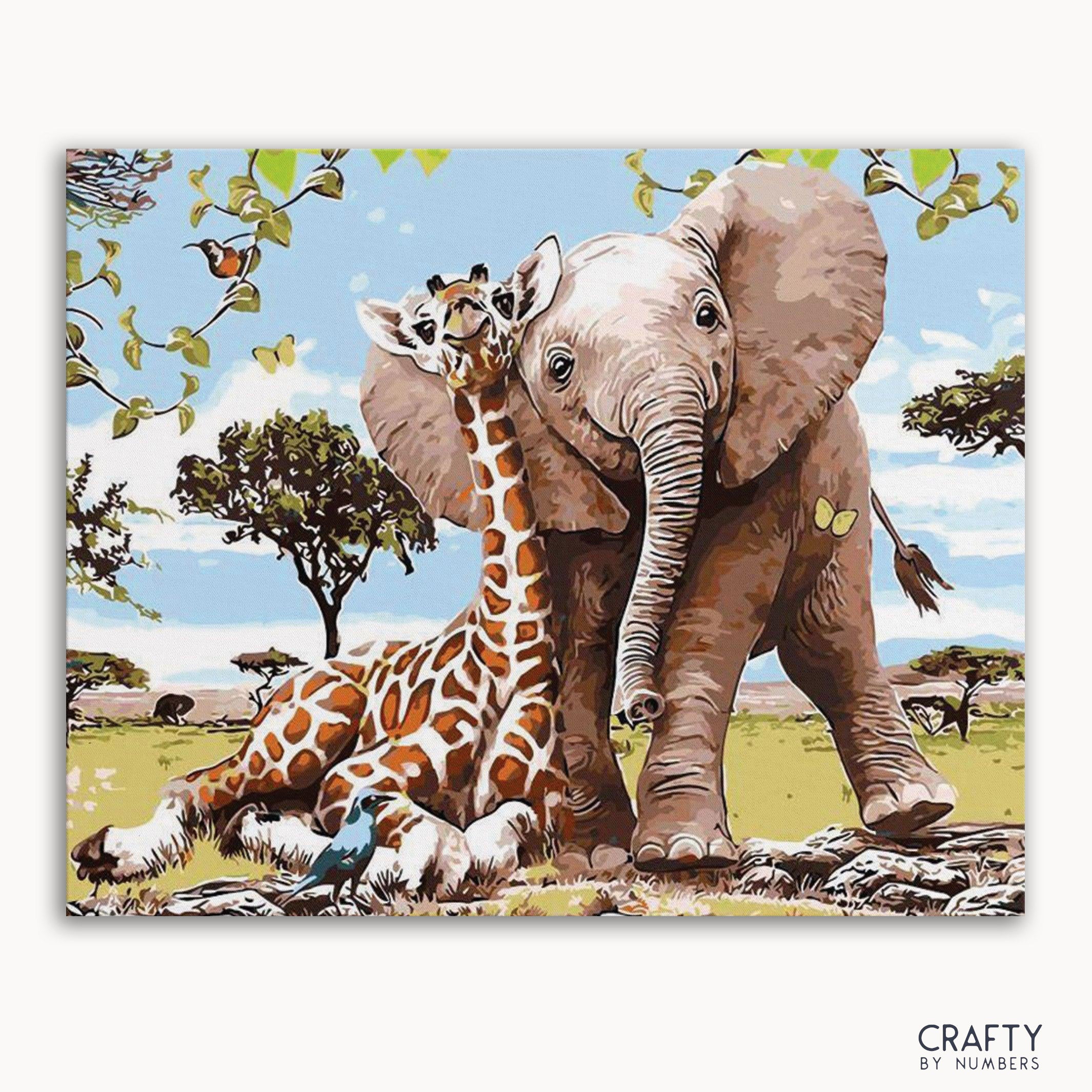 Elephant and Giraffe Safari (ONLINE ORDER ONLY)