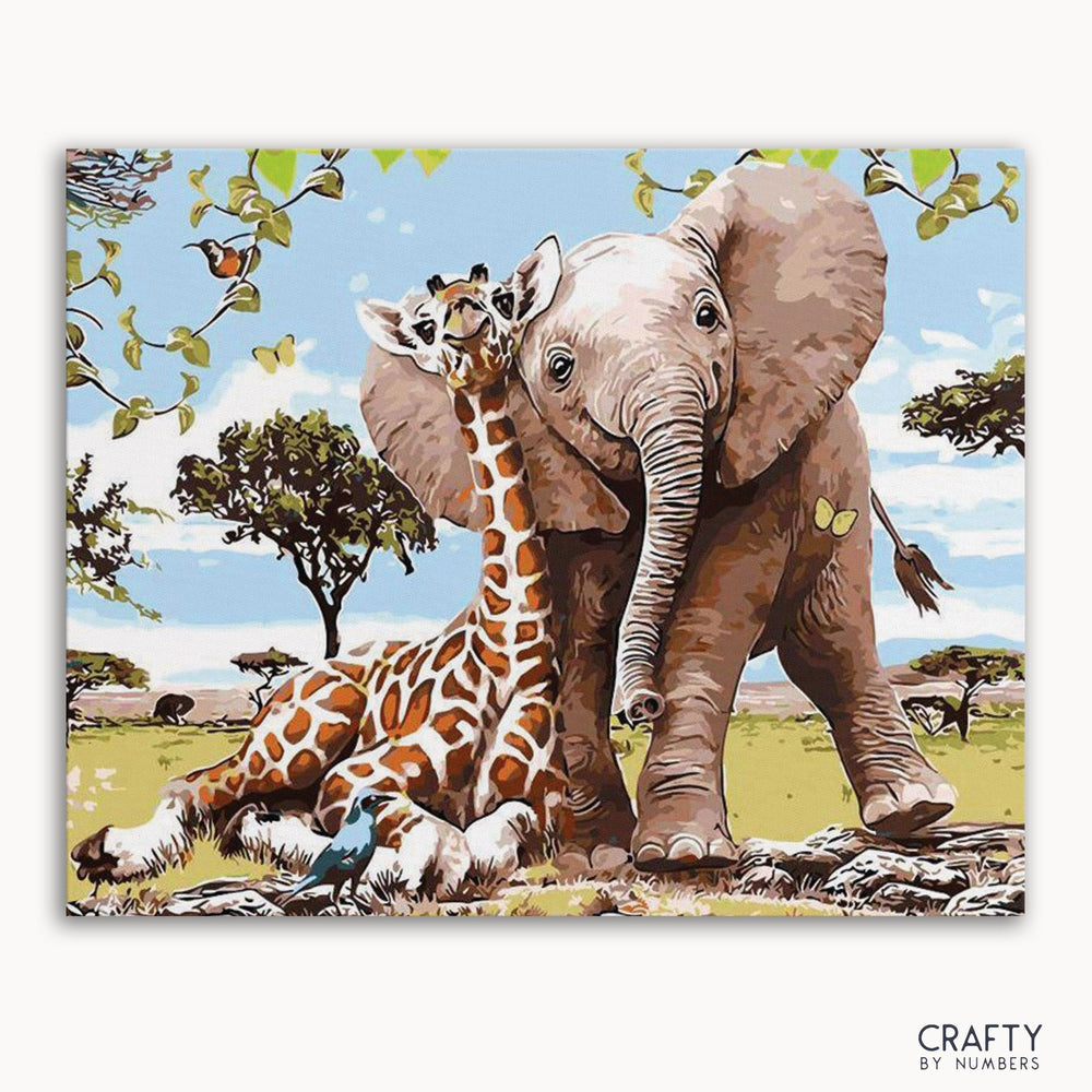 Elephant and Giraffe Safari (ONLINE ORDER ONLY)