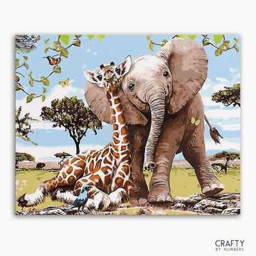 Elephant and Giraffe Safari (ONLINE ORDER ONLY)