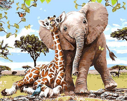 Elephant and Giraffe Safari (ONLINE ORDER ONLY)