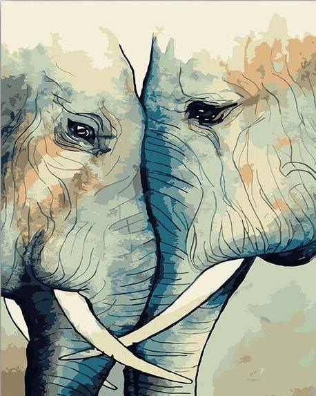 Elephant Couple (ONLINE ORDER ONLY)