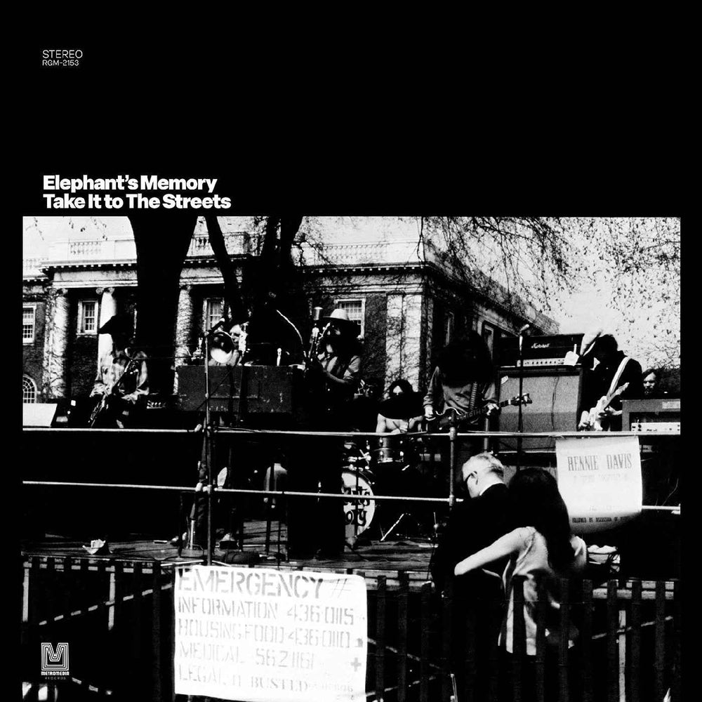 Elephant'S Memory - Take It To The Streets - Remastered (Clear With Black Swirl Vinyl) [Vinyl]