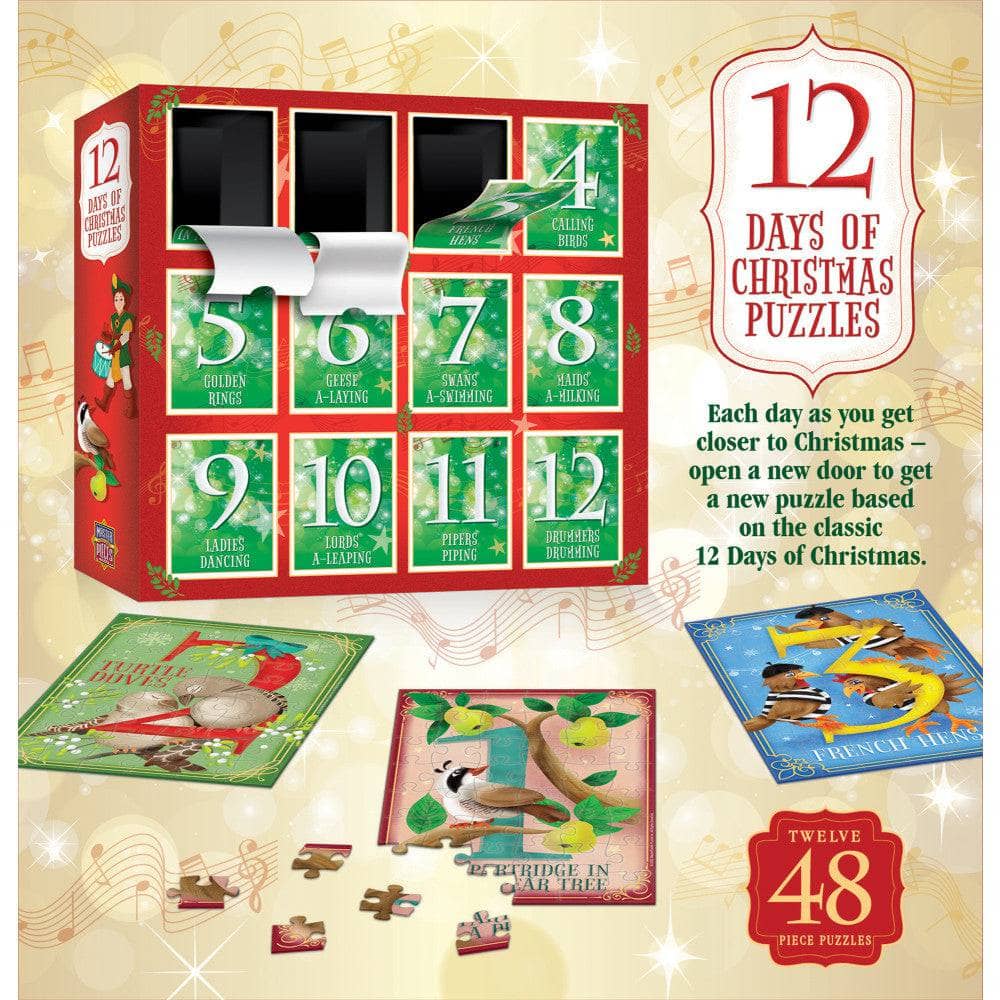 12 Days of Christmas Jigsaw Puzzles - Advent Calendar (ONLINE ORDER ONLY)