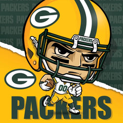 Green Bay Packers - NFL Mascot 100 Piece Jigsaw Puzzle (ONLINE ORDER ONLY)