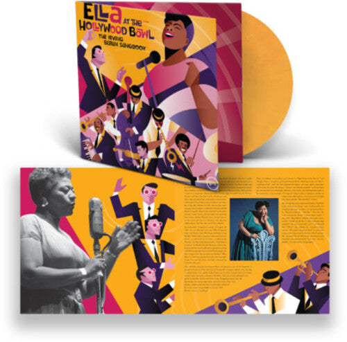 Ella Fitzgerald - Ella At The Hollywood Bowl: The Irving Berlin Songbook (1958) (Gold Vinyl) [Import] [Vinyl] (ONLINE ORDER ONLY)