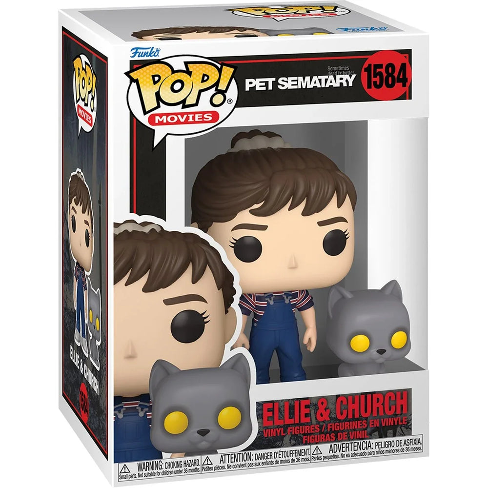 Funko POP! Movies: Pet Sematary - Ellie & Church 1584 (ONLINE ORDER ONLY)
