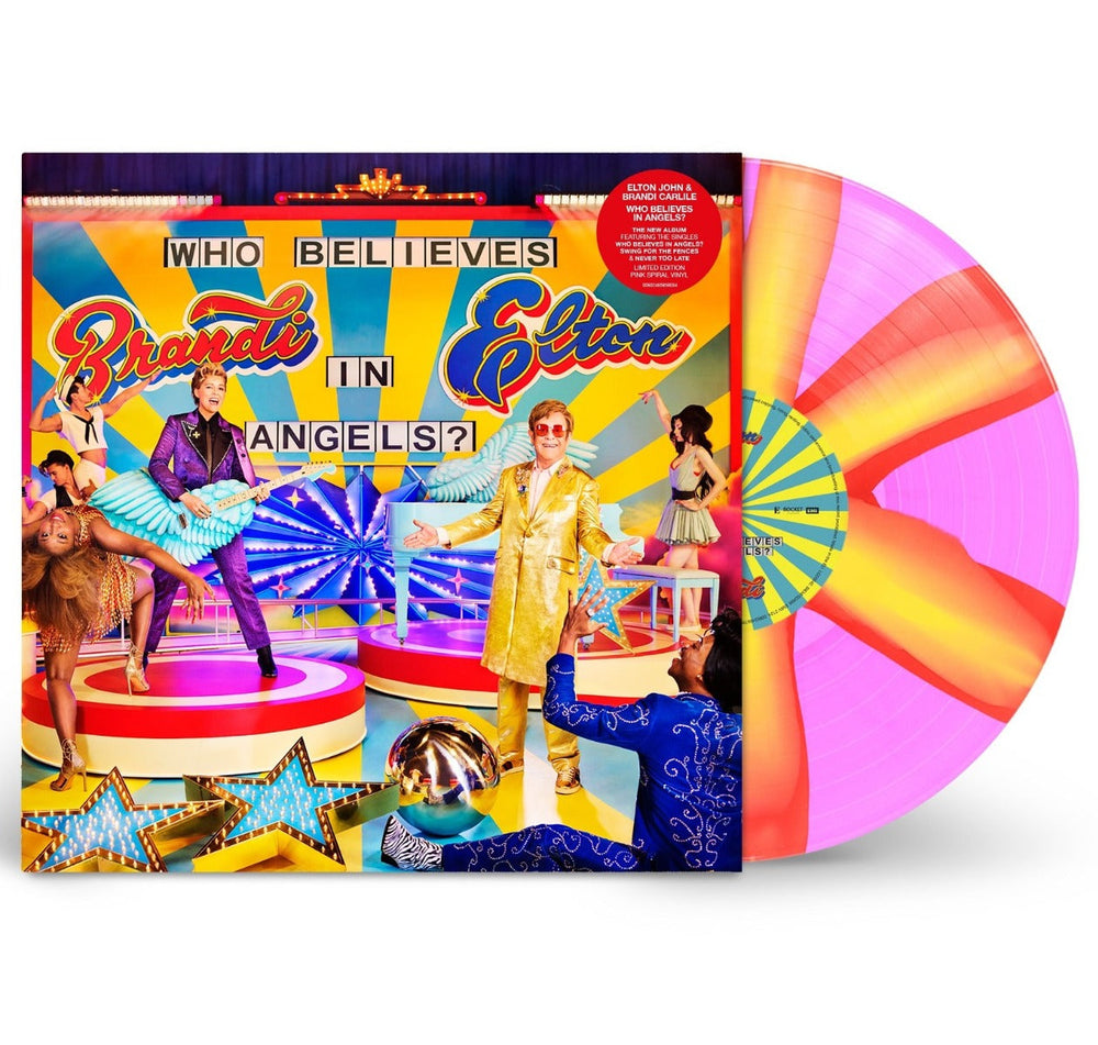 Who Believes In Angels? (Indie Exclusive, Limited Edition, Pink & Orange Spiral Colored Vinyl) [Vinyl]