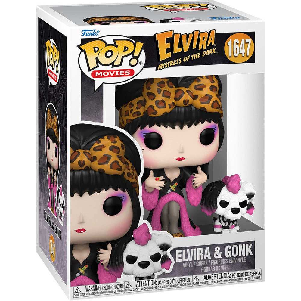 Funko POP! Movies: Elvira Mistress Of The Dark - Elvira & Gonk 1647 (ONLINE ORDER ONLY)