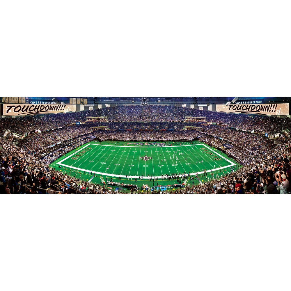 New Orleans Saints - 1000 Piece Panoramic Jigsaw Puzzle (ONLINE ORDER ONLY)