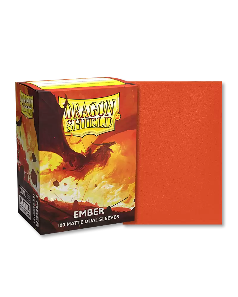 Dragon Shield Matte Sleeve - Ember 100ct (Online Order Only)