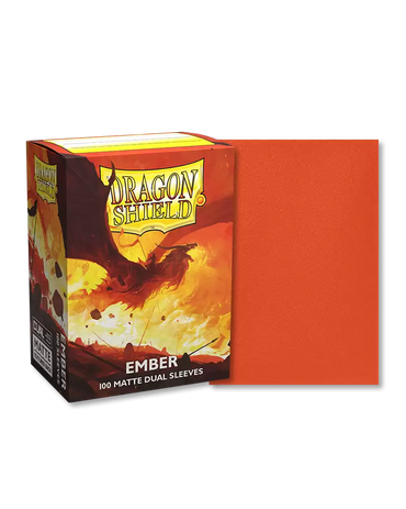 Dragon Shield Matte Sleeve - Ember 100ct (Online Order Only)