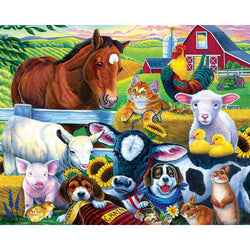 World of Animals 100 Piece Jigsaw Puzzles 4-Pack V2 (ONLINE ORDER ONLY)