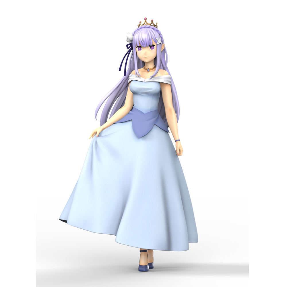 FuRyu: Re:Zero Starting Life in Another World - Fairy Tale Emilia (Nemurihime) SSS Figure (ONLINE ORDER ONLY)